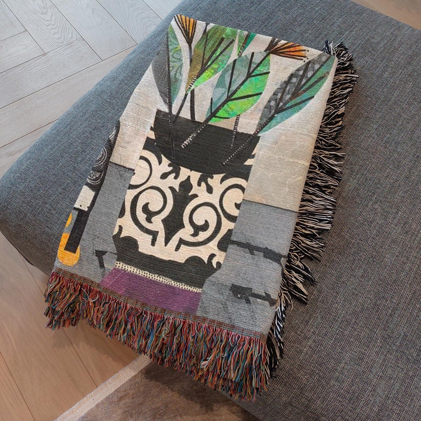 Favorite Chair Home Decor Woven Blanket