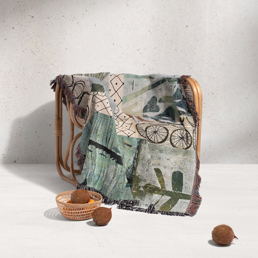 Just Picked Home Decor Woven Blanket