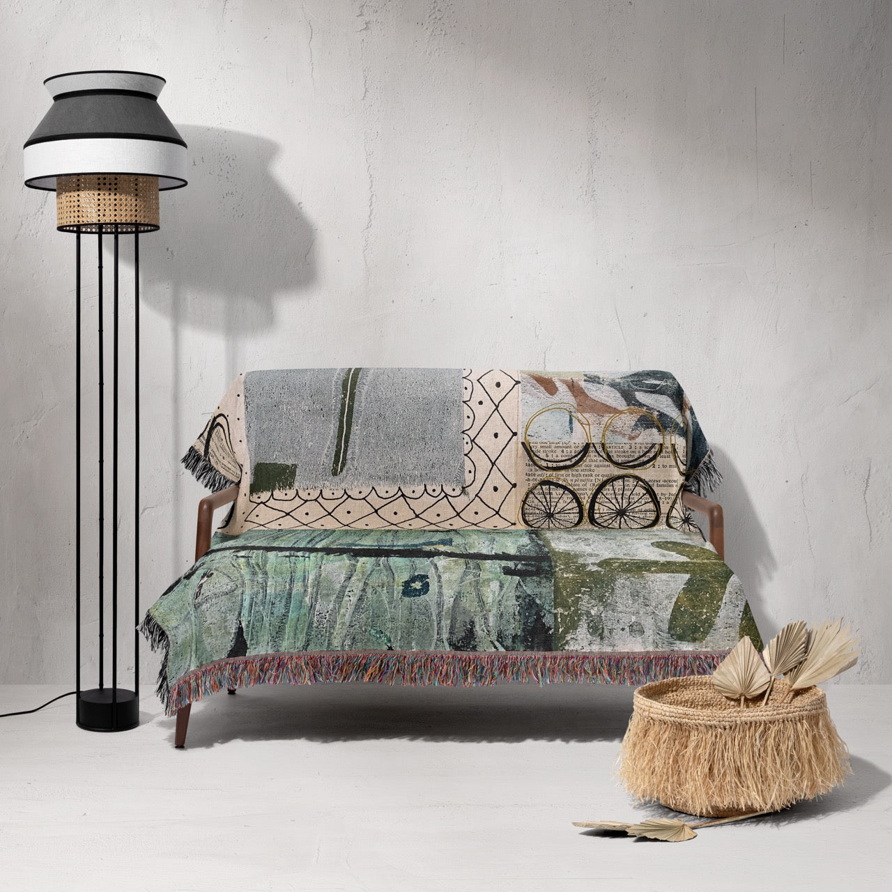 Just Picked Home Decor Woven Blanket