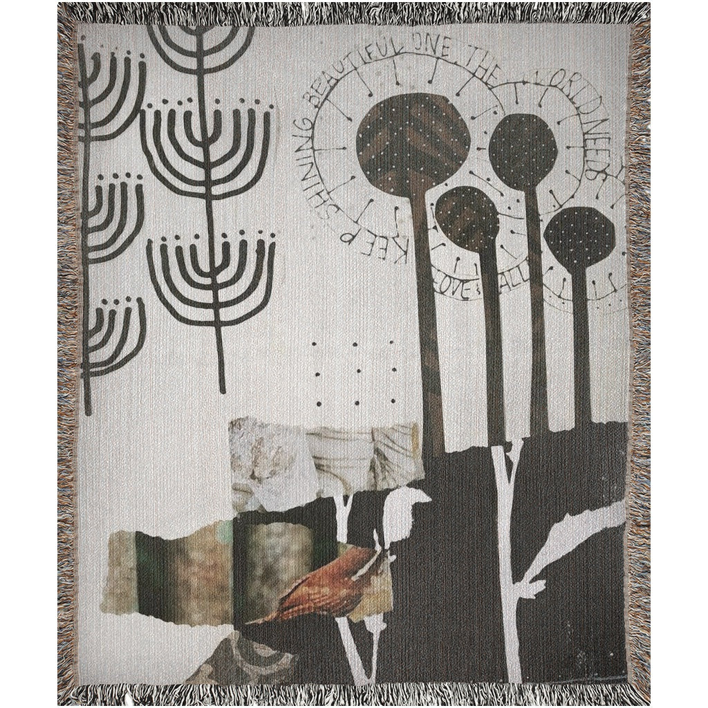 Keep Shining Home Decor Woven Blanket