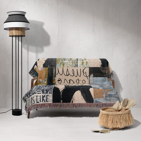 Likers Like Home Decor Woven Blanket