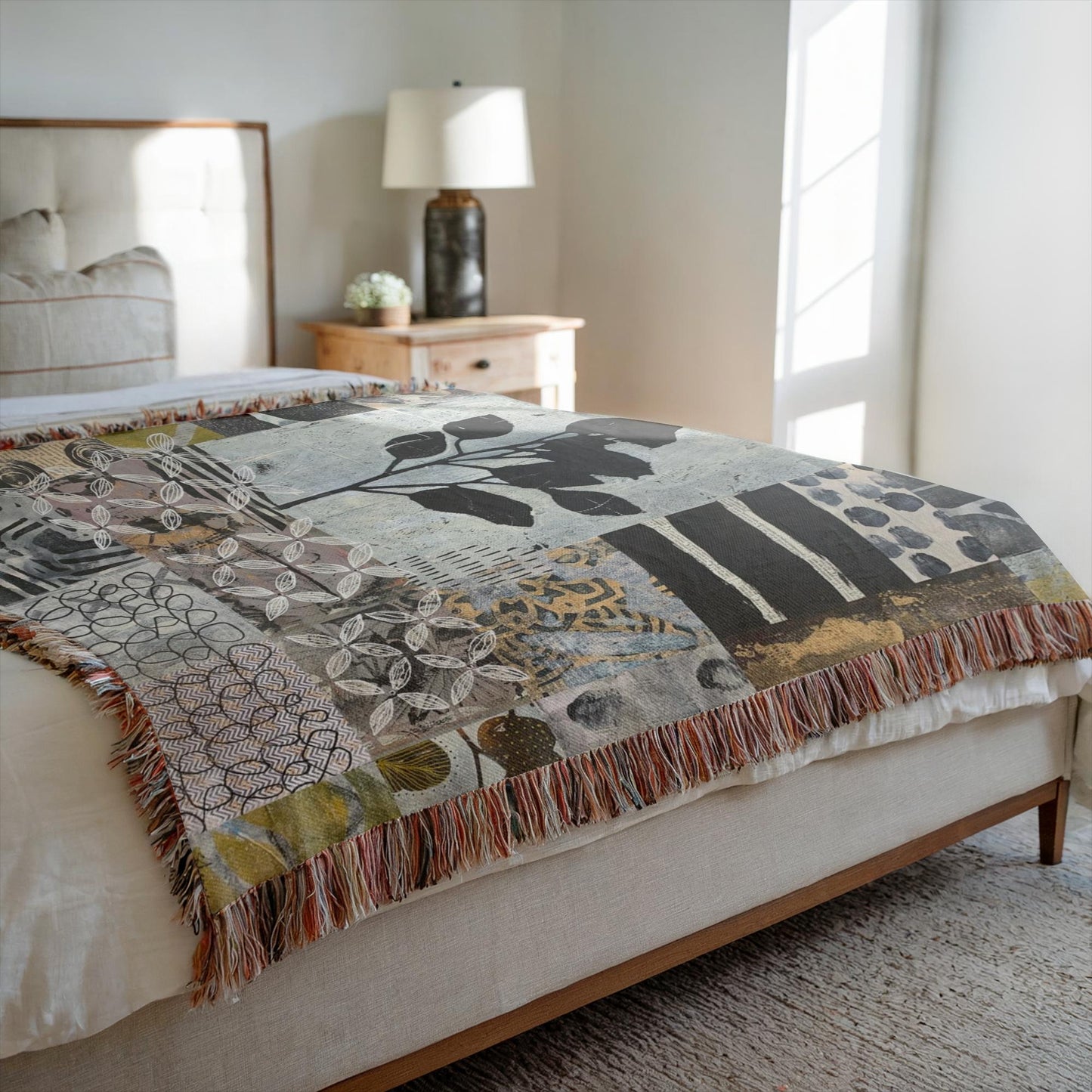 Overcast Home Decor Woven Blanket