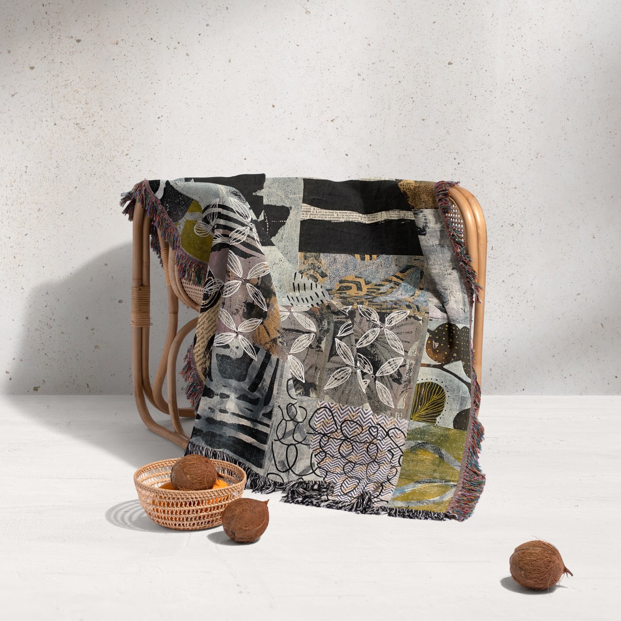 Overcast Home Decor Woven Blanket