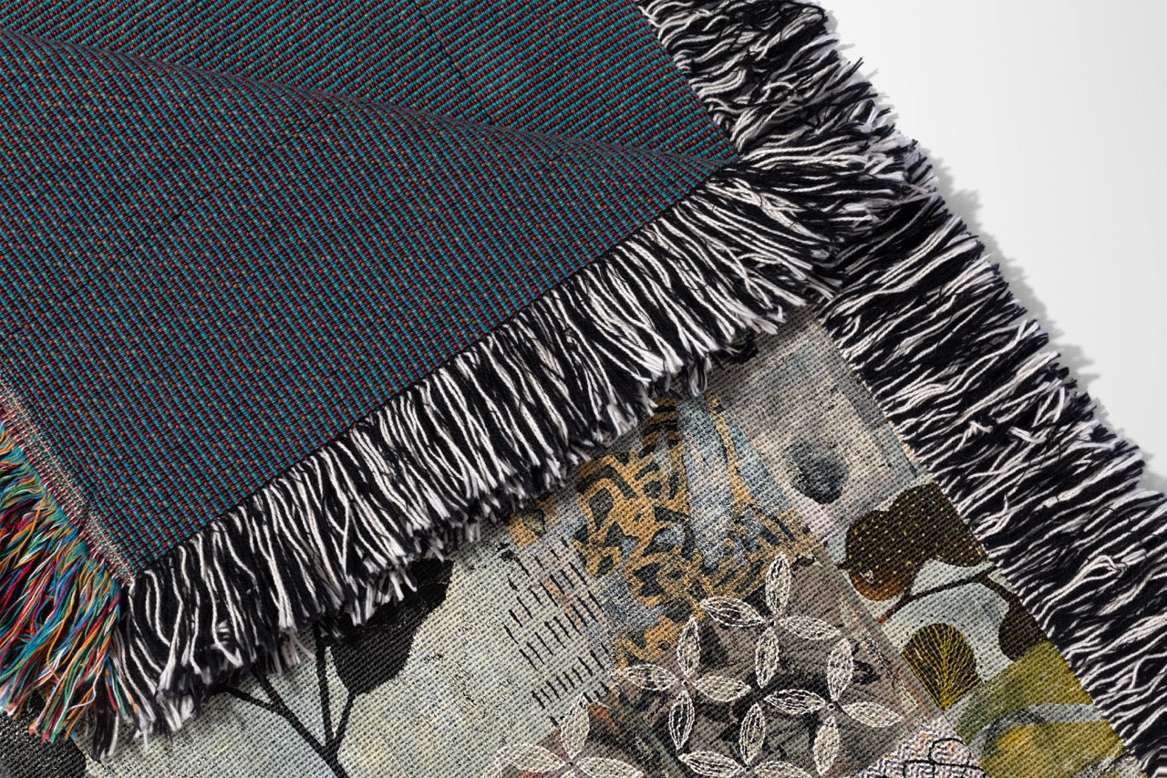 Overcast Home Decor Woven Blanket