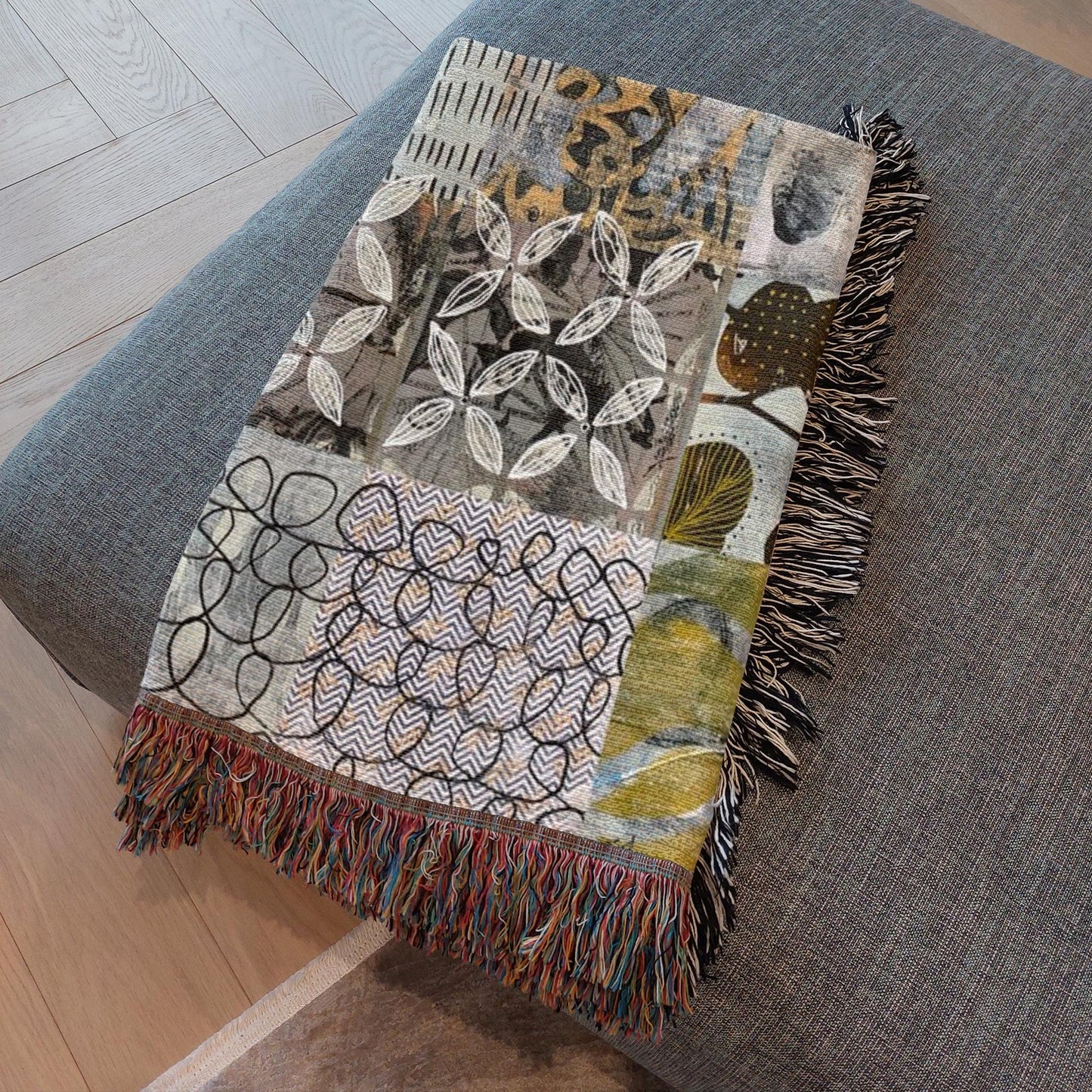 Overcast Home Decor Woven Blanket