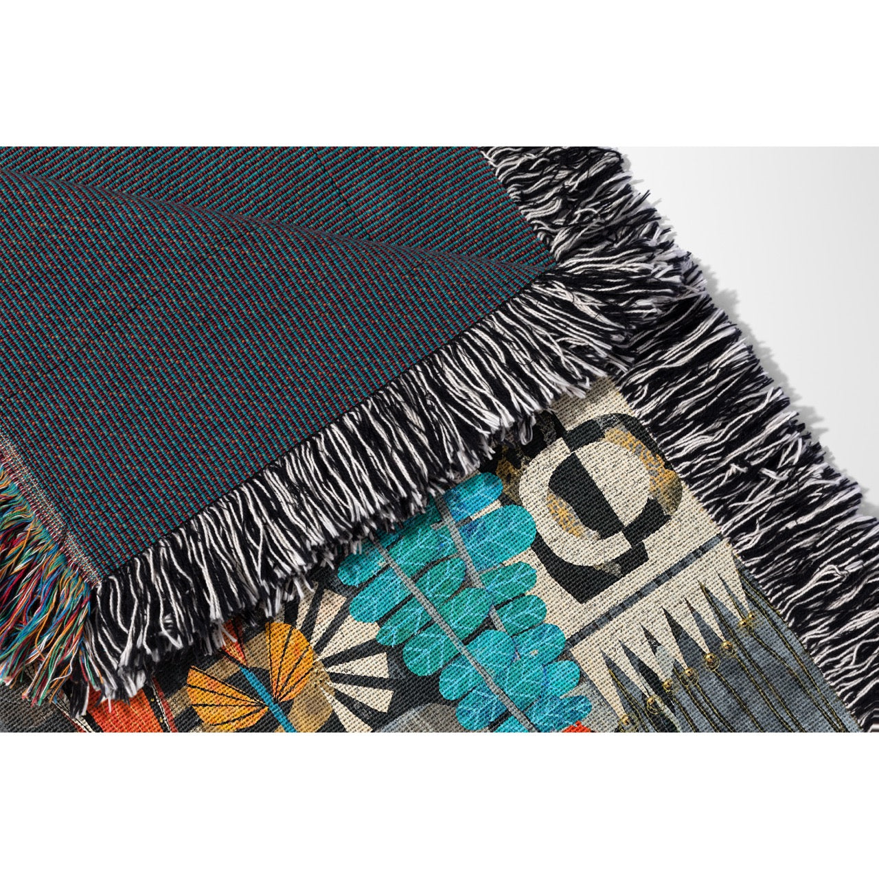 Partial Sun Home Decor Woven Blanket