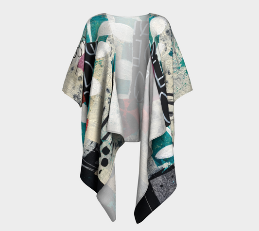 Dear Diary Draped Kimono