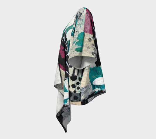 Dear Diary Draped Kimono