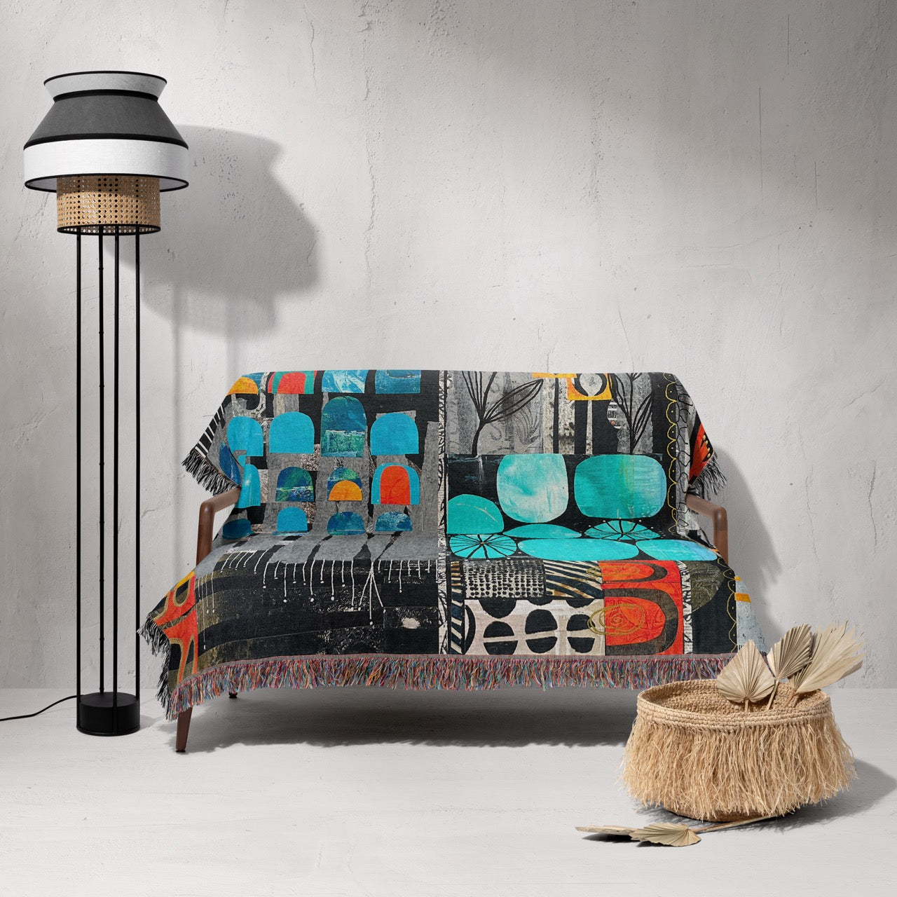 Rainy Monday Home Decor Woven Blankets