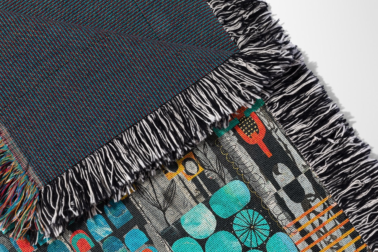 Rainy Monday Home Decor Woven Blankets