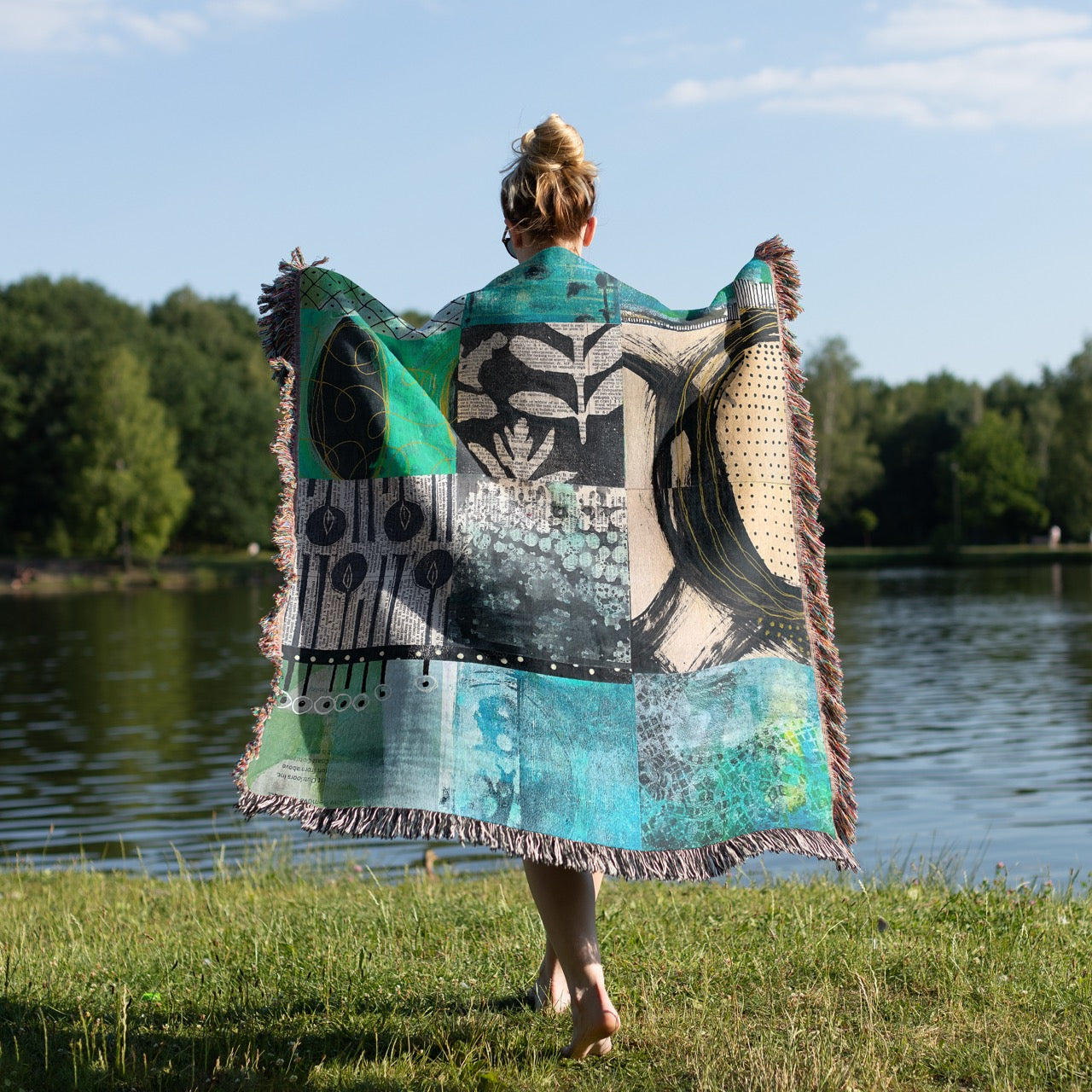 Riverwalk Home Decor Woven Blanket