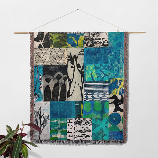 Rocky Coast Home Decor Woven Blanket