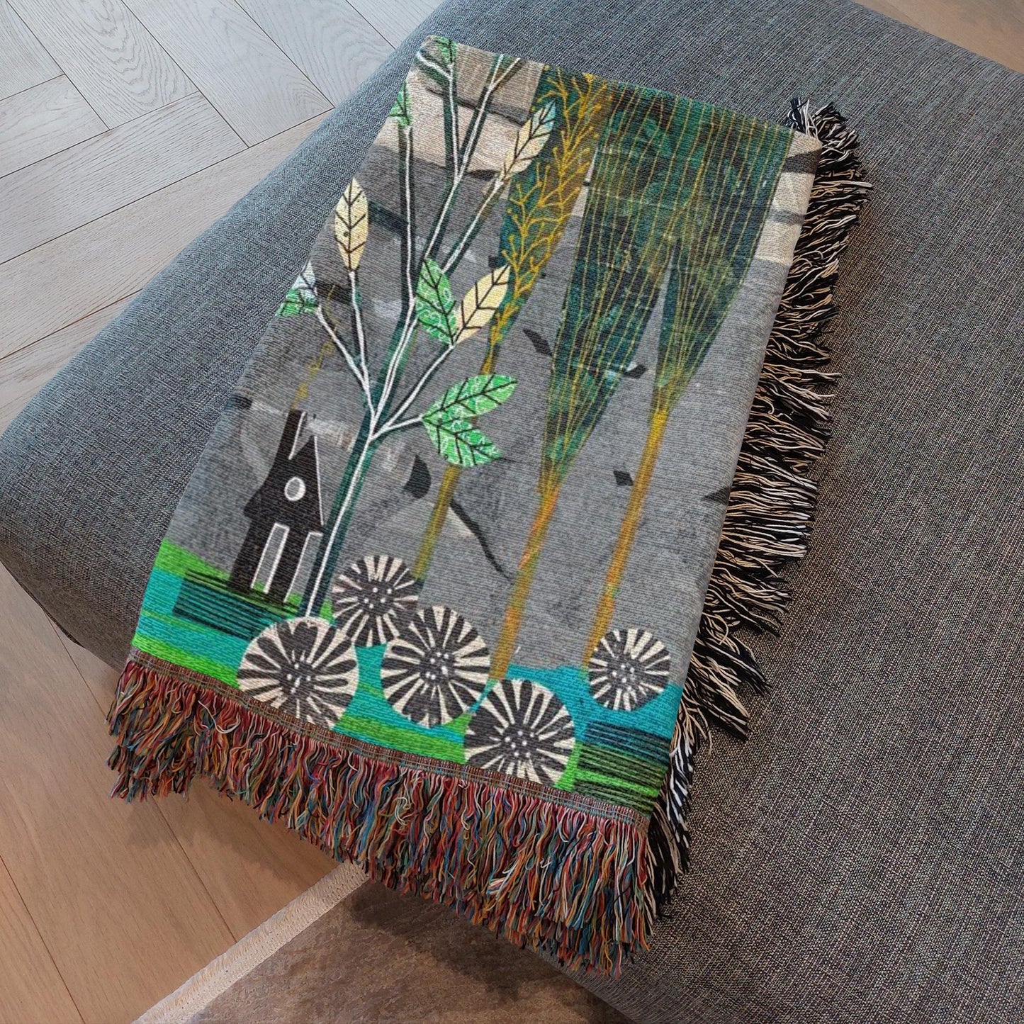 Spirit Guides Home Decor Woven Blanket