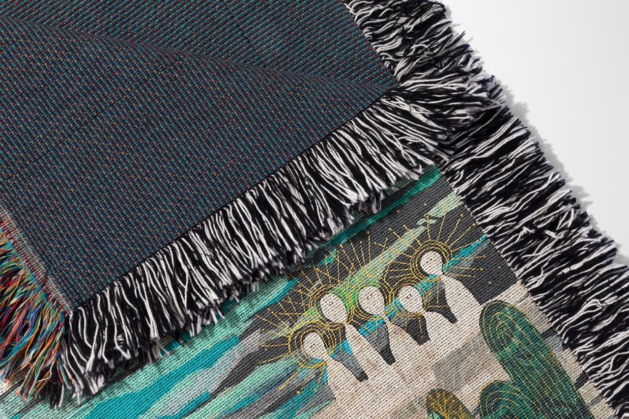 Spirit Guides Home Decor Woven Blanket