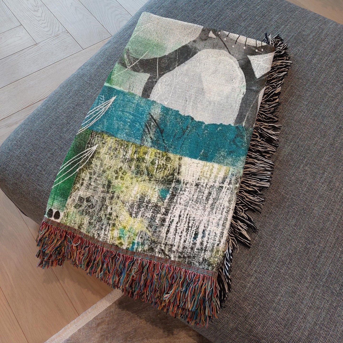 Vine Around Home Decor Woven Blanket