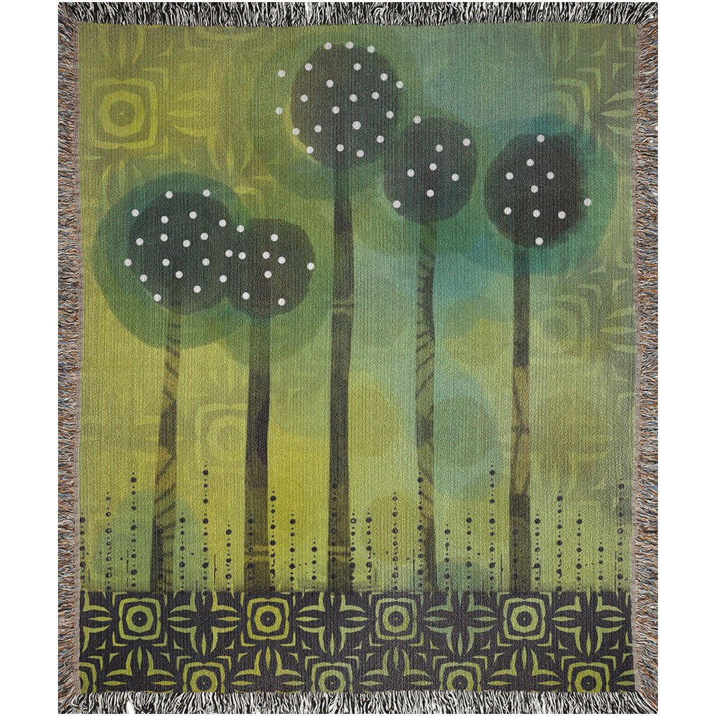 Watching You Home Decor Woven Blankets