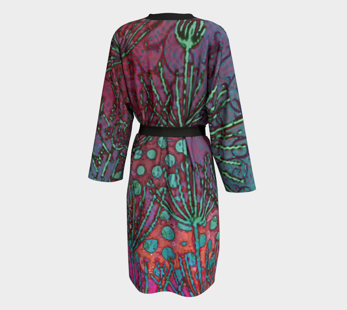 Evening Meadow Peignoir Robe by Sheree Burlington
