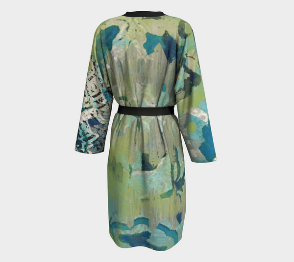 Forest Shade Peignoir Robe by Sheree Burlington