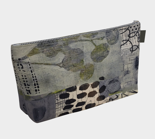 Grey Eucalyptus Makeup Bag by Sheree Burlington