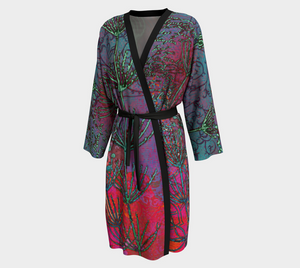 Evening Meadow Peignoir Robe by Sheree Burlington