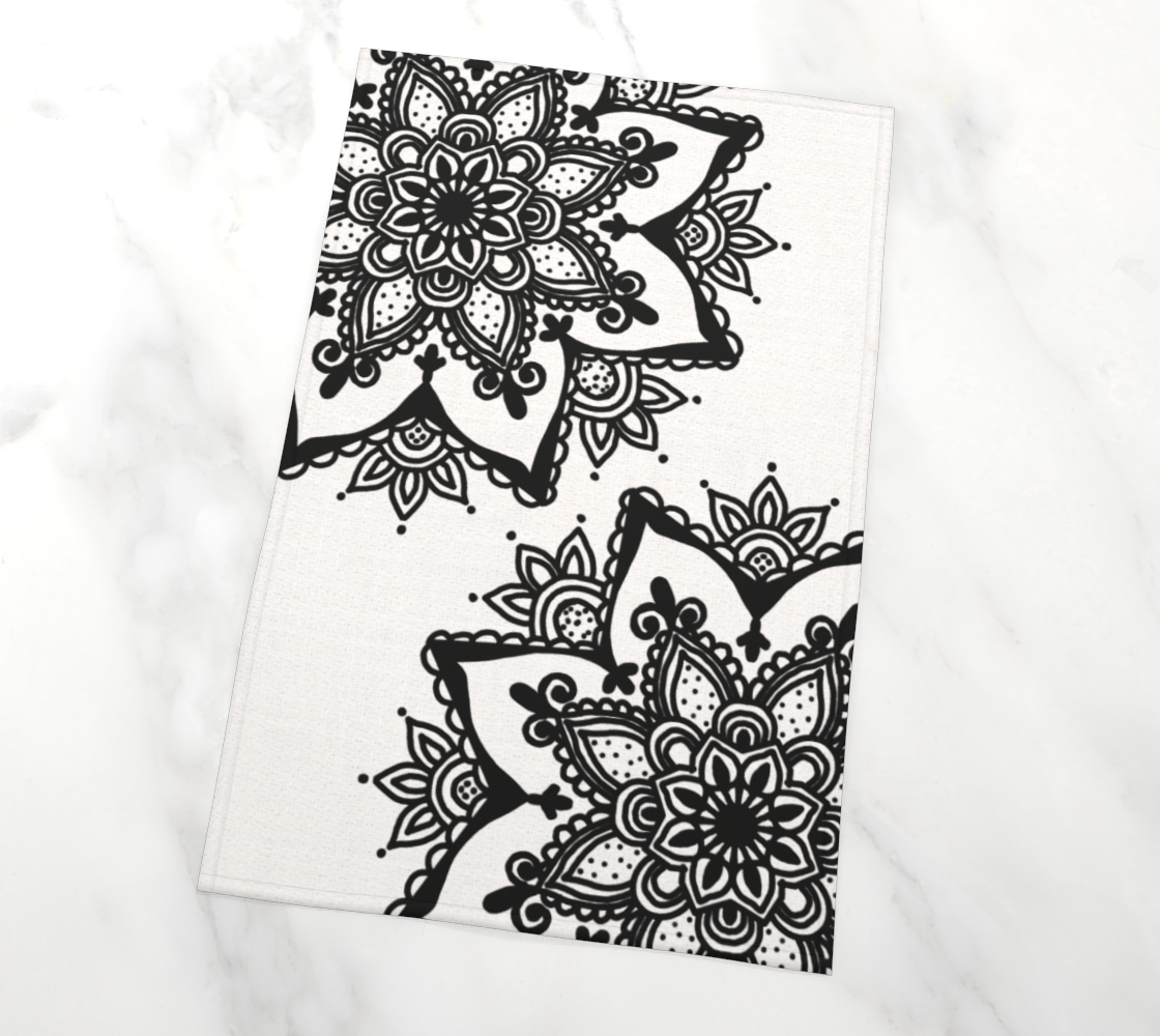 Mandala Tea Towel
