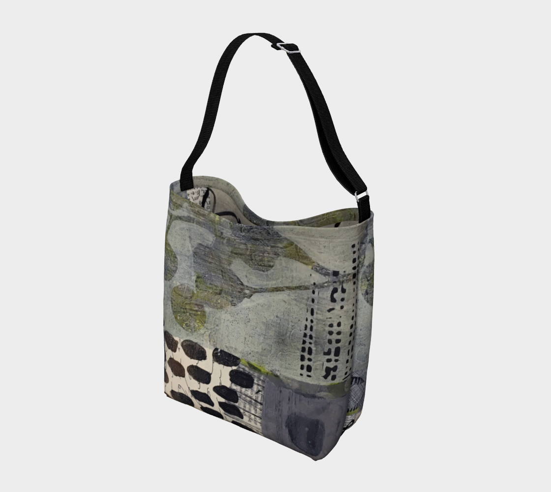 Grey Eucalyptus Designer  Tote Bag by Sheree Burlington