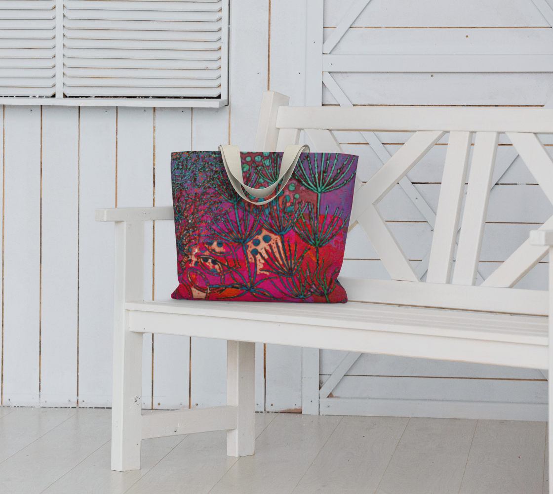 Evening Meadow Market Tote Bag by Sheree Burlington