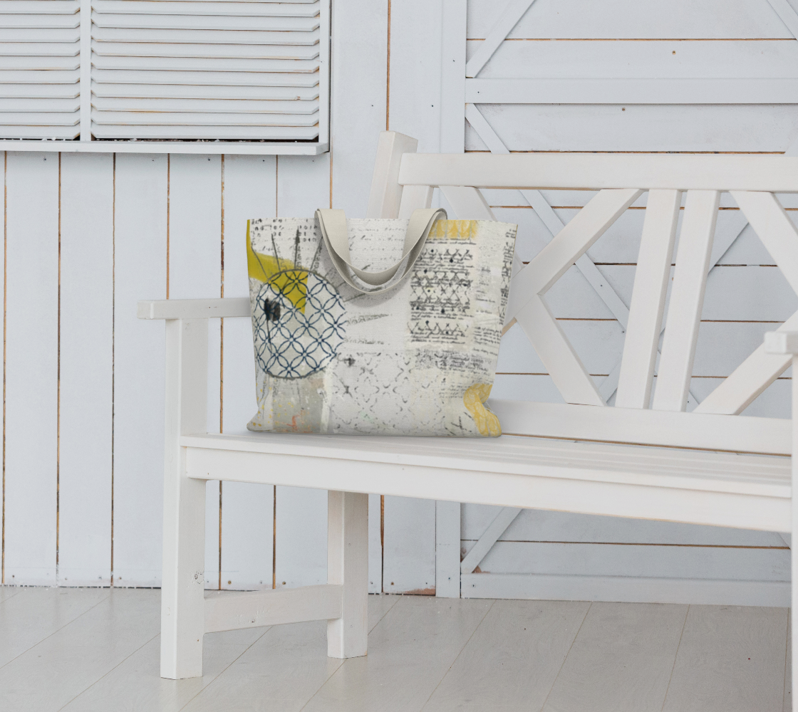Morning Market Tote Bag by Sheree Burlington