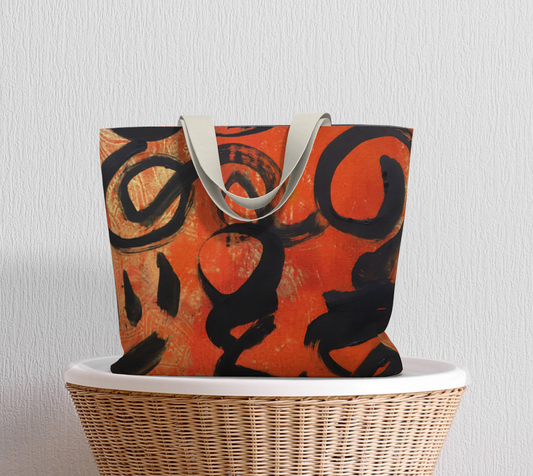 Mango Road Market Tote Bag by Sheree Burlington