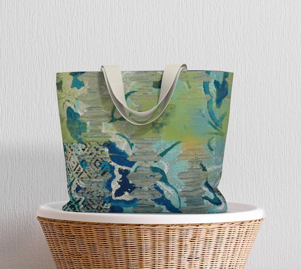Forest Shadow Market Tote Bag by Sheree Burlington