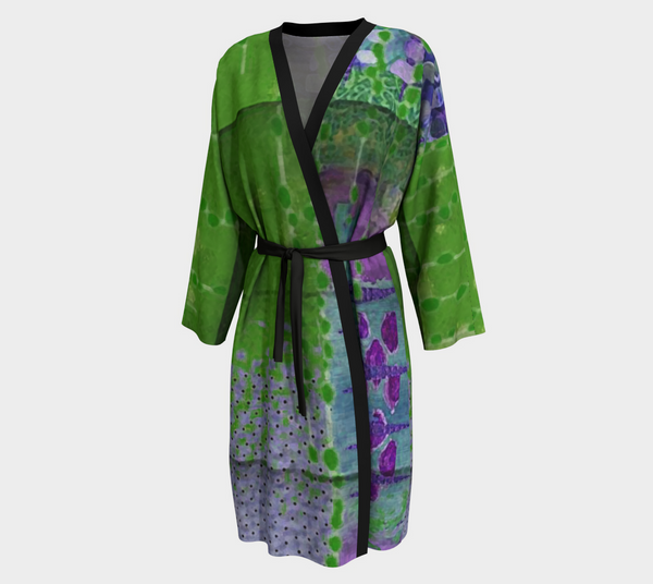 Grapevine Peignoir Robe by Sheree Burlington