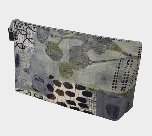 Grey Eucalyptus Makeup Bag by Sheree Burlington