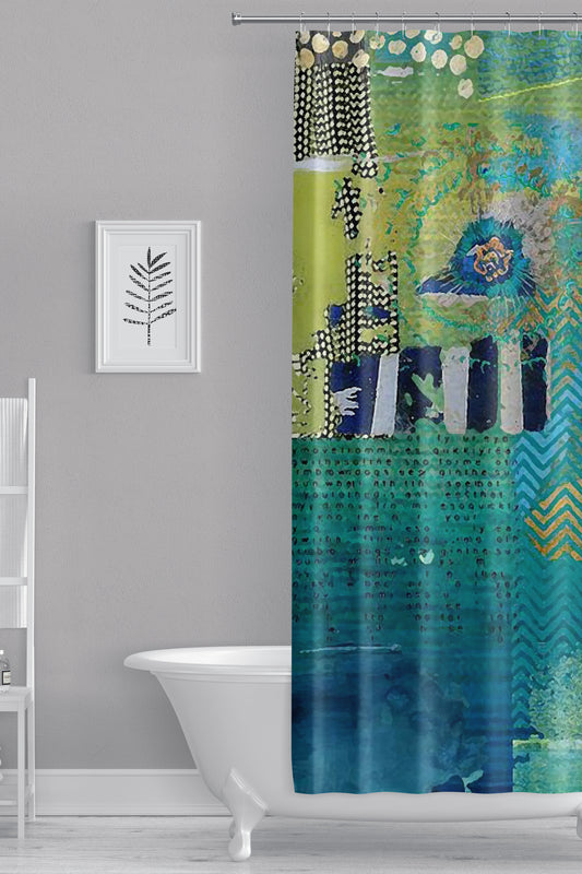 Afterlife Designer Shower Curtain