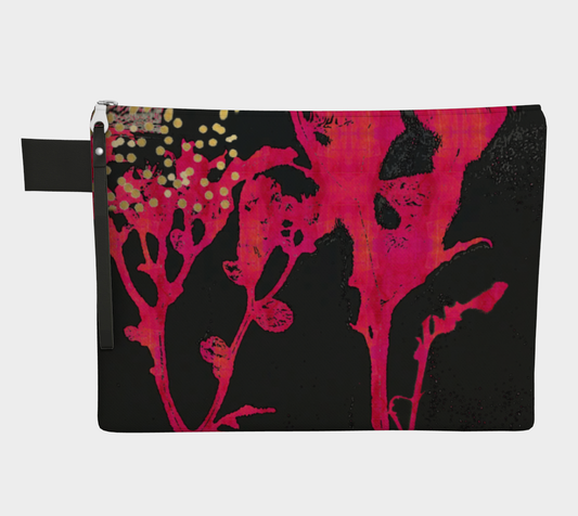 Magenta Wildflower Carry-all