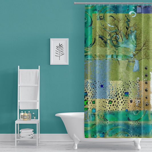 Beauty Designer Shower Curtain