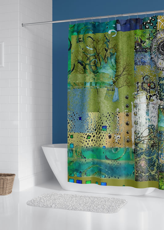 Beauty Designer Shower Curtain