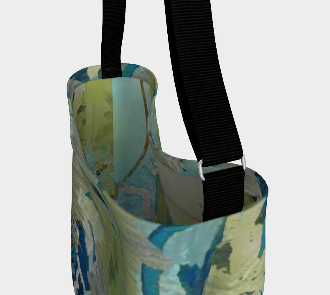Forest Shade Designer Tote Bag by Sheree Burlington