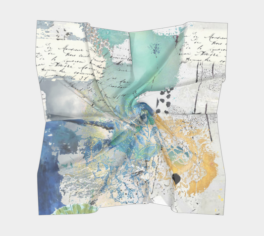 Cloudless Square Scarf