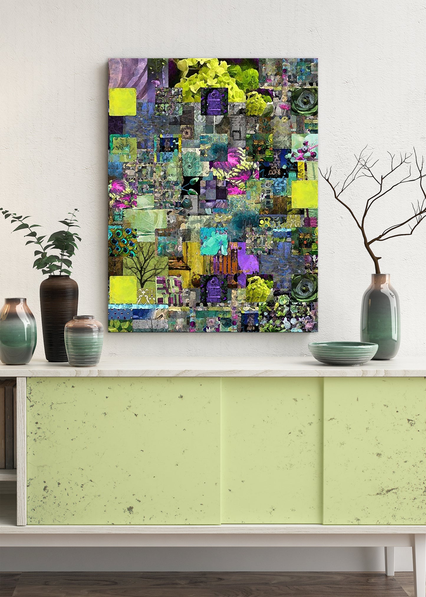 Deep Space Abstract Art by Sheree Burlington