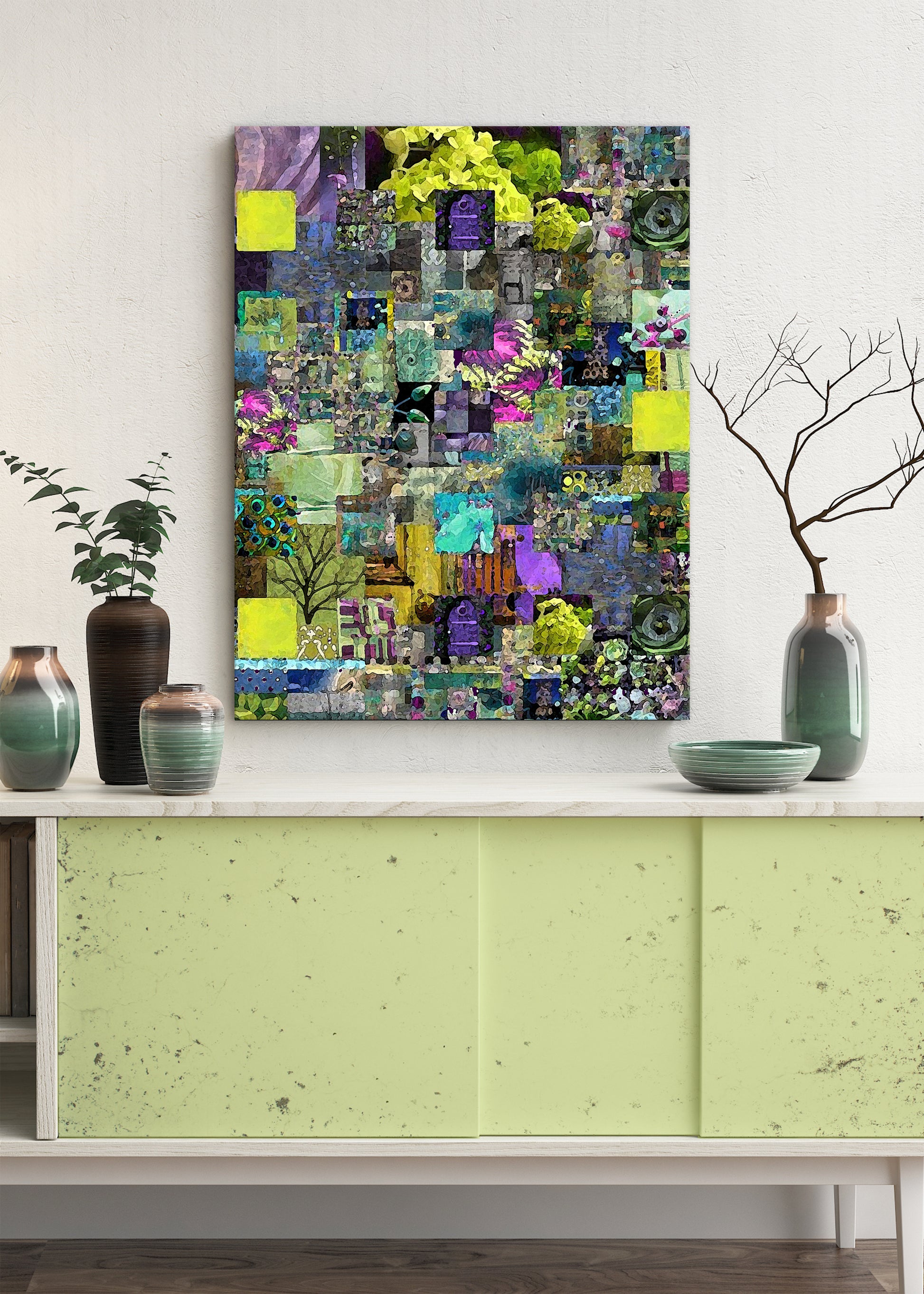 Deep Space Abstract Art by Sheree Burlington