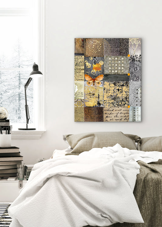 Dusk Abstract Art by Sheree Burlington