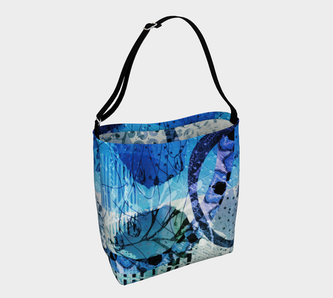 Blue Lagoon Designer Tote Bag by Sheree Burlington