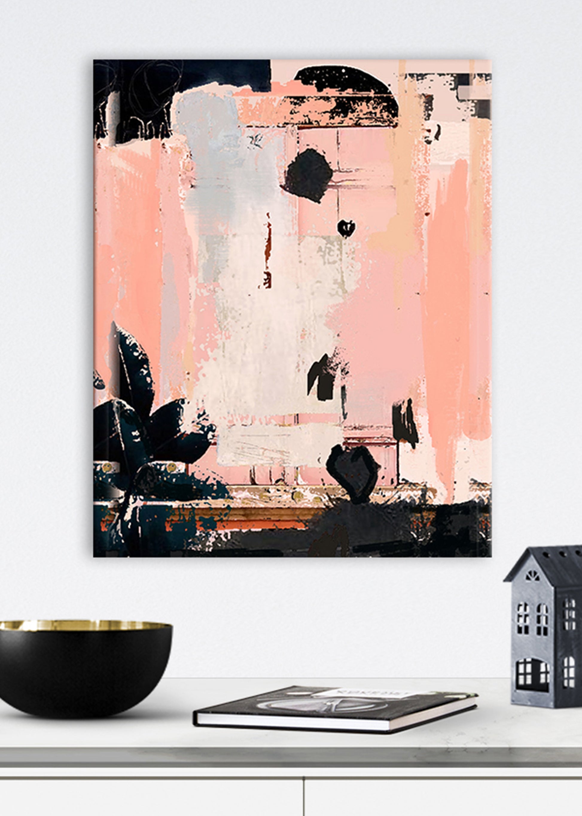 Hush Abstract Art by Sheree Burlington