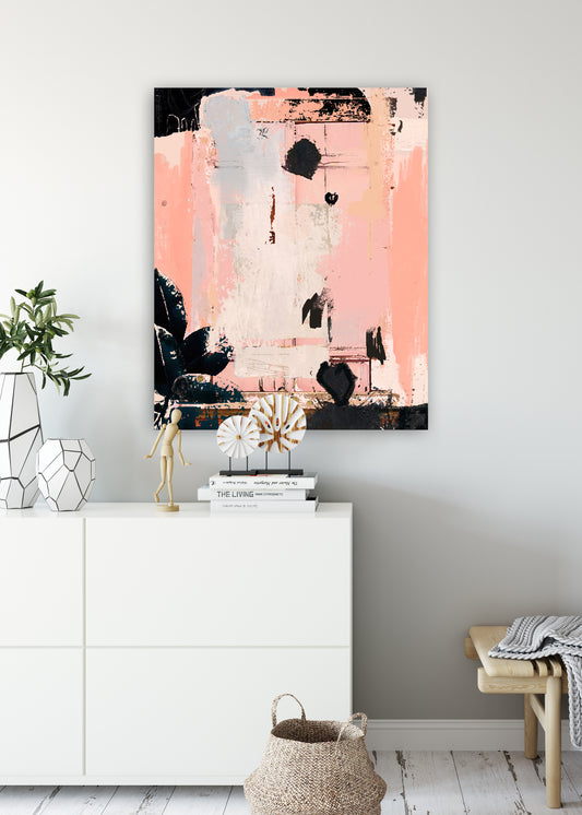 Hush Abstract Art by Sheree Burlington