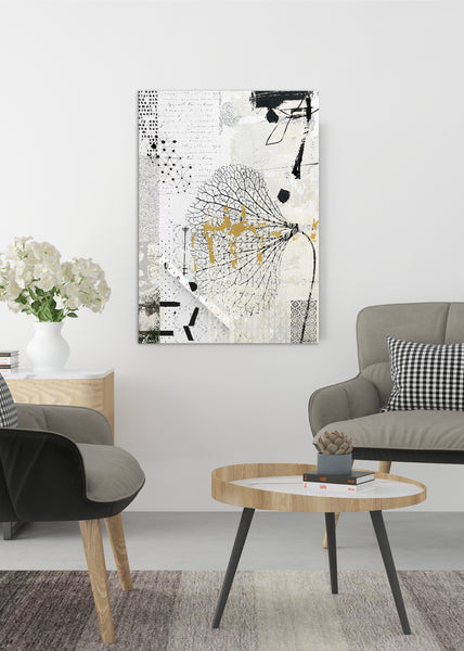 Hydrangea Abstract Art by Sheree Burlington