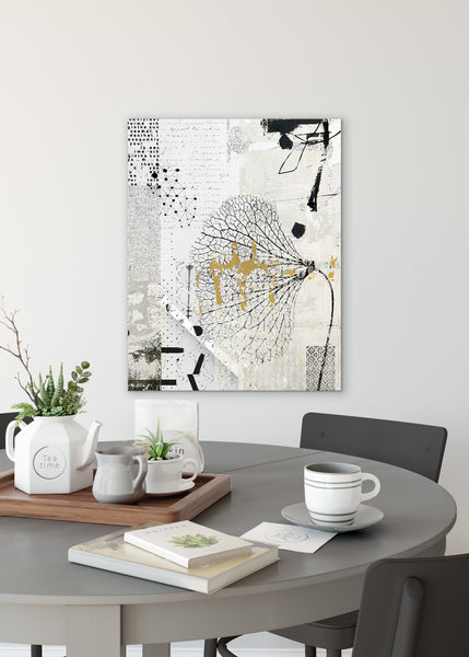 Hydrangea Abstract Art by Sheree Burlington