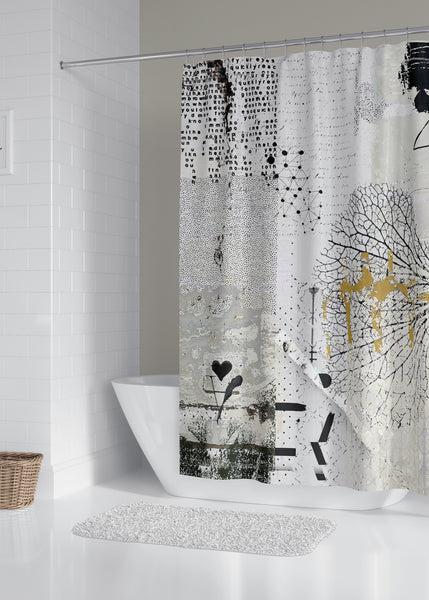 Hydrangea Designer Shower Curtain