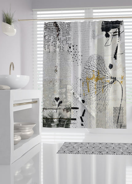 Hydrangea Designer Shower Curtain