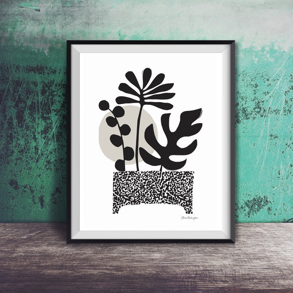 Printable Modern Botanical Wall Art Sheree Burlington