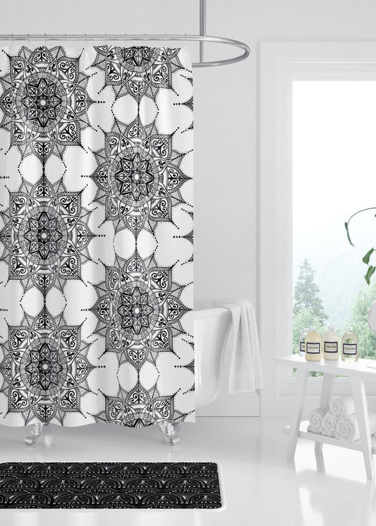 Mandala Designer Shower Curtain